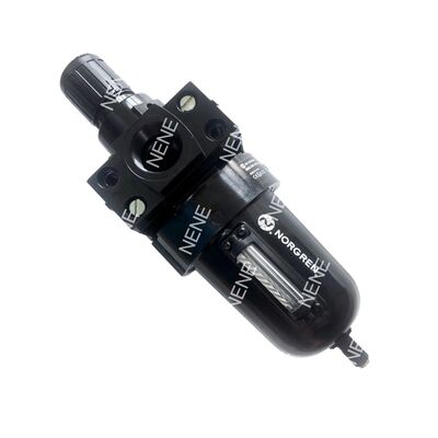 নর্গ্রেন ফিল্টার রেগুলেটর মডেল B68G-8GK-MR3-RLN G1 পোর্ট 40µm 04-8 বার ম্যানুয়াল কোন গেজ নেই সংকুচিত বায়ু নিউমেটিক বায়ু লুব্রিকেটর