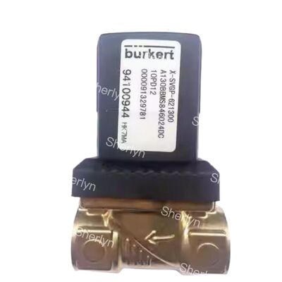 Burkert 00322515 G3/8 6281 টাইপ ইলেক্ট্রোম্যাগনেটিক ভালভ ডাবল পজিশন ডাবল ওয়ে AC24V ওয়াটার ভালভ