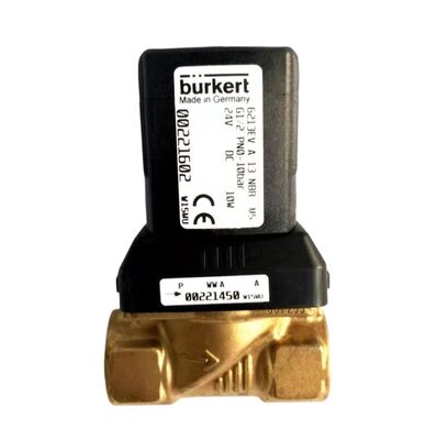 Burkert 00322515 G3/8 6281 টাইপ ইলেক্ট্রোম্যাগনেটিক ভালভ ডাবল পজিশন ডাবল ওয়ে AC24V ওয়াটার ভালভ