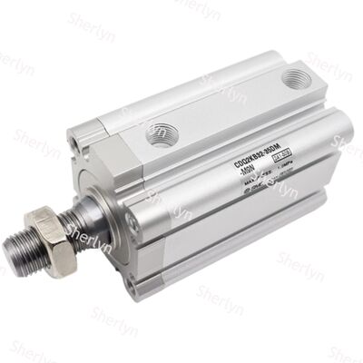 এসএমসি সিলিন্ডার CDQ2 সিরিজ CDQ2B12-5D ডাবল অ্যাকটিং, সিঙ্গেল রড