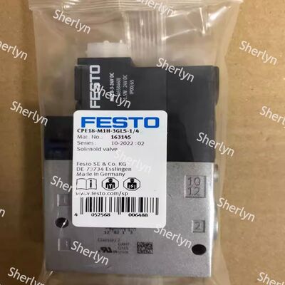 FESTO এয়ার সিলিন্ডার CPE18-M1H-3GLS-QS-8 163153