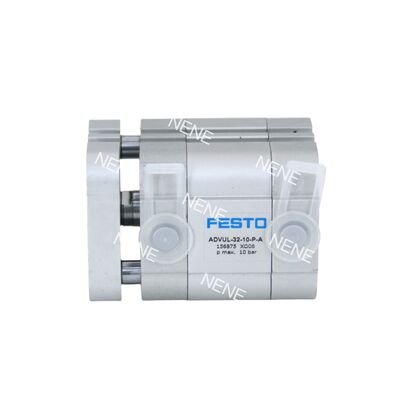 Festo 156847 ADVUL-12-20-P-A 20 মিমি স্ট্রোক এয়ার সিলিন্ডার 12 মিমি বোর কমপ্যাক্ট ডিজাইন অন্তর্নির্মিত কুশন সহ