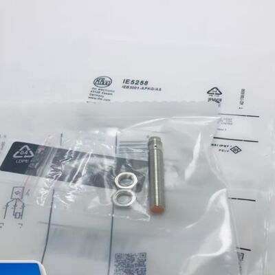 আইএফএম ইফেক্টর IE5287 ইন্ডাক্টিভ প্রক্সিমিটি সেন্সর, সিলিন্ড্রিকাল, 2 মিমি, ডিসি, পিএনপি-এনও, এম 8 3-পিন, ঢালাই