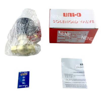 ইউএস-১০ ইউনিড নিউম্যাটিক সোলেনয়েড ভালভ ৩/৮" এনপিটি ২/২ ওয়ে নরমালি ক্লোজড (এন.সি)
