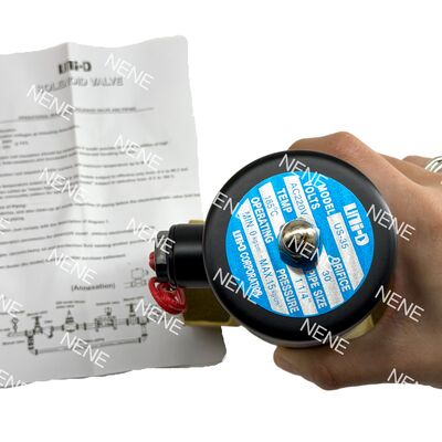 US-35 UNID NC নিউম্যাটিক সোলেনয়েড ভালভ পাইপের আকার 1 1/4" অরফিস 30 মিমি