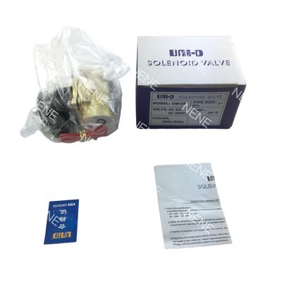 UW-50 কাস্ট ব্রোঞ্জ নিউম্যাটিক সোলেনয়েড ভালভ NBR ডায়াফ্রাম UNID NC 2 ইঞ্চি