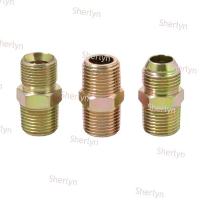 উচ্চ চাপের তারের উচ্চ চাপের রূপান্তর জয়েন্ট কার্বন ইস্পাত ফ্ল্যাট মুখ 6 পয়েন্ট