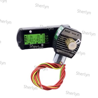 এএসসিও সোলিনয়েড ভালভ EF551H401MO বিস্ফোরণ প্রতিরোধী G1/4 551 সিরিজ একক কয়েল
