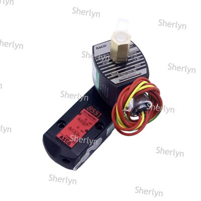 এএসসিও সোলিনয়েড ভালভ EF551H401MO বিস্ফোরণ প্রতিরোধী G1/4 551 সিরিজ একক কয়েল