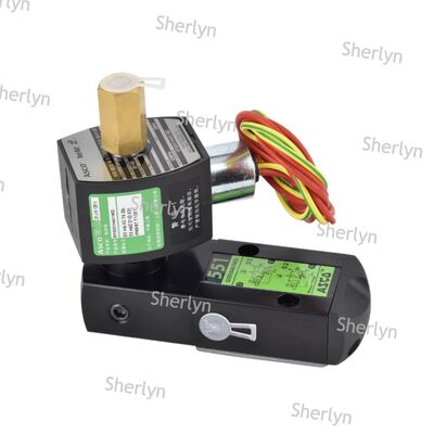 ডাবল কয়েল ASCO সোলেনয়েড ভালভ EF551H402MO G1/4