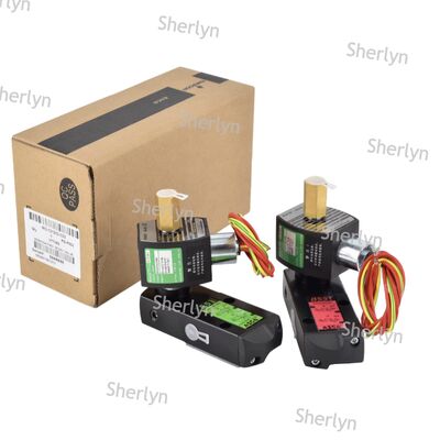 ASCO বিস্ফোরণ-প্রতিরোধী জংশন বক্স EF551G402MO সোলেনয়েড ভালভ ডাবল কয়েল ১/৪"