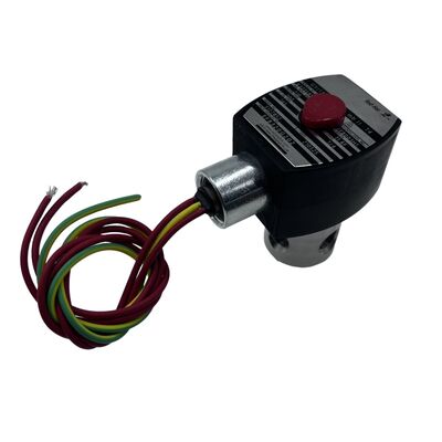 EF8320G202 220/50,আস্কো, স্টেইনলেস স্টীল বিস্ফোরণ-প্রতিরোধী সোলিনয়েড ভালভ, 1/4'এনপিটি থ্রেড