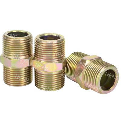 1/8 " 1/4" ফ্ল্যাট মুখ ইউনিয়ন হ্রাস অ্যাডাপ্টার সংযোগ ফিটিং উভয় প্রান্তে বিভিন্ন স্পেসিফিকেশন সঙ্গে