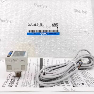 Intelligent Pressure Switch SMC ISE30A-01-E-L এনপিএন আউটপুট