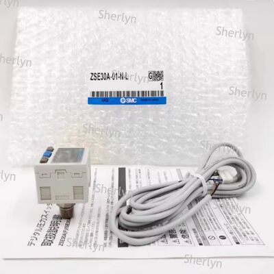 SMC ISE30A-01-N-L ইন্ডাস্ট্রিয়াল গ্রেড ডিজিটাল পজিটিভ প্রেসার সুইচ NPN আউটপুট 1MPa রেঞ্জ নিউম্যাটিক সিস্টেম চাপ মনিটরিং স্পেশাল