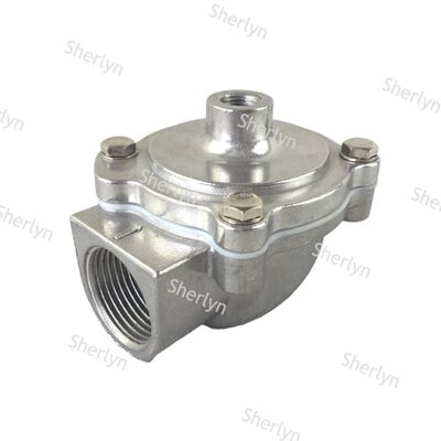 1 ইঞ্চি ASCO G353A042 থ্রেডেড সোলিনয়েড ইমপলস ভালভ দ্রুত প্রতিক্রিয়া অ্যালুমিনিয়াম খাদ কাঠামো