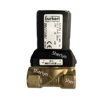 2/2 উপায় সাধারণত বন্ধ BURKERT 00221881 G3/4 Solenoid ভালভ AC24V অটোমেশন সিস্টেম