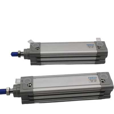32mm Bore 80mm Stroke FESTO DNC32-80-PPV-A 163307 দ্বিপাক্ষিক নিয়মিত PPV বায়ুবাহিত কুশন সহ ডাবল অ্যাক্টিং এয়ার সিলিন্ডার