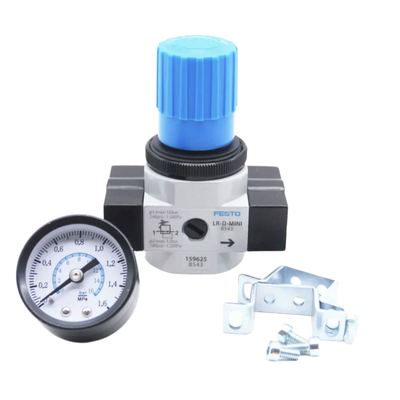 FESTO LR-3/4-D-MAXI 159626 এয়ার রেগুলেটর G3/4 থ্রেড সিএনসি এবং অ্যাসেম্বলি লাইনের জন্য স্থিতিশীল চাপ নিয়ন্ত্রণ