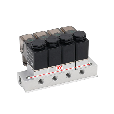 1-ইনলেট-5-আউটলেট 2V025-06-5F সোলিনয়েড ভালভ ম্যানিফোল্ড এবং 2V025-06-4F 1-ইনলেট-4-আউটলেট এফকেএম সিল রিং