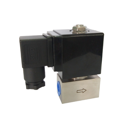 24VDC হালকা তেল ভালভ SH-20ES পোর্ট আকার 3/4 ইঞ্চি পিটিএফই সিল উপাদান 2 উপায় সাধারণত বন্ধ 20mm গর্ত আকার