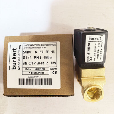 G3 8 পোর্ট সংযোগ Burkert Solenoid ভালভ টেকসই নির্মাণ শিল্প অটোমেশন সিস্টেমের দীর্ঘমেয়াদী জন্য উপযুক্ত