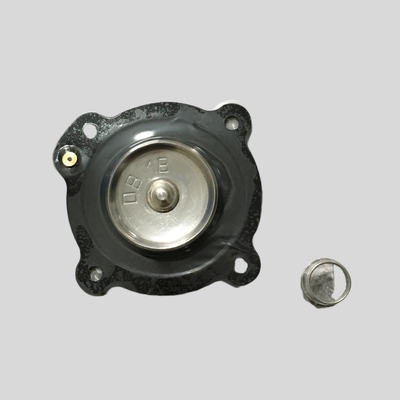 Mecair Dust Processing Equipment Spare Part DB18 FKM Diaphragm With Spring Assembly Used For Mecair Pulse Jet Solenoid Valve Overhaul Compatible Valve VNP/VEM208, VNP/ VEM308, VNP/VEM408