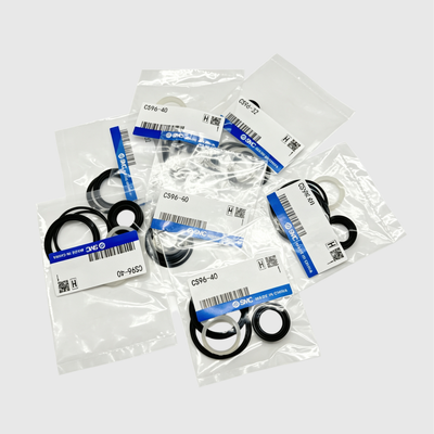 SMC Pneumatic Actuator Overhaul Kit with NBR Seal Material for Wide Temperature Range and Multiple Cylinder Models