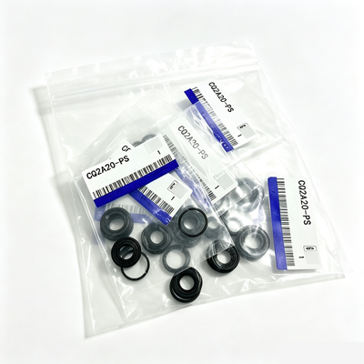 SMC CQ2 Series Cylinder Seal Kit with NBR Material for 12-100mm Bore Sizes and CQ2 Series Compatibility
