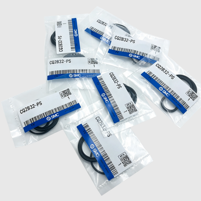 SMC CQ2 Series 12mm Bore Compact Pneumatic Cylinder Seal Kit with NBR Material for Industrial Automation