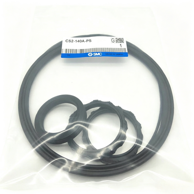 SMC Pneumatic Cylinder Service Kit CS1‑200A‑PS / CS2‑200A‑PS Precisely Sized Sealing Components Fix Rod And Piston Air Leakage For Steel Tube Cylinder Maintenance