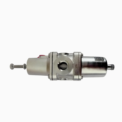 NORGREN B38P‐244‐B1MA B38P‐344‐B1MA স্টেইনলেস স্টীল ফিল্টার-রেগুলেটর PTF থ্রেড ম্যানুয়াল ড্রেন 5μm-25μm উপাদান NACE অনুগত ক্ষয়কারী সামুদ্রিক-অফশোর সংকুচিত বায়ু প্রস্তুতি সিস্টেমের জন্য