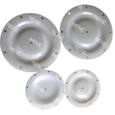 QBY-50 Diaphragm 300MM Outer Diameter 8 Holes White Air Operated Pump Repair Diaphragm For Wastewater Delivery
