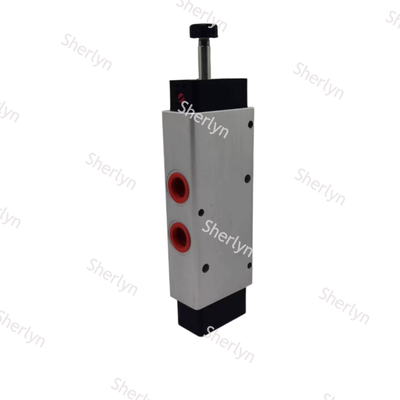 নিউমেটিক ৫/২ ডিরেকশনাল কন্ট্রোল ভালভ V63D517A-A213J, IMI NORGREN সিঙ্গেল সোলেনয়েড পাইলট সোলেনয়েড ভালভ