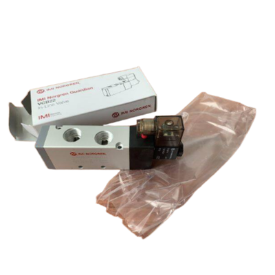 3350 লি/মিনিট হাই ফ্লো NORGREN VCB22D517A-AD213L সোলেনয়েড ভালভ G1/2 24VDC 5/2 স্প্রিং রিটার্ন নিউম্যাটিক স্পুল ভালভ IP65 অ্যালুমিনিয়াম বডি