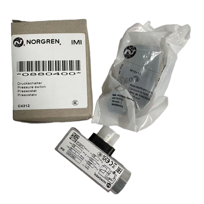 G1/4 Thread 1 to 16bar Electromechanical Pressure Switch NORGREN 0880400 Pressure Signal Switch for Air Compressor Pipeline