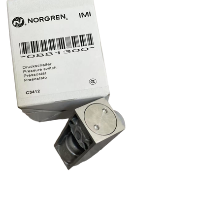 NORGREN 0881300 Pressure Switch 0.5 to 8bar Electromechanical Pressure Monitor for Air Supply System