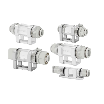 SMC ZFC200‑10B Small Negative Pressure Suction Filter Straight‑Through Port Layout 0‑60℃ Ambient Temp High Throughput Performance For Robotic Pick‑And‑Place Vacuum Auxiliary Equipment