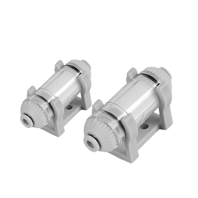 SMC ZFC050‑03B ZFC050‑04B ZFC Series Mini In‑Line Suction Filter With Original Mounting Bracket 10μm Filtration For 3MM‑4MM Tubing Guard Compact Vacuum Ejector In Precision Automation Circuit