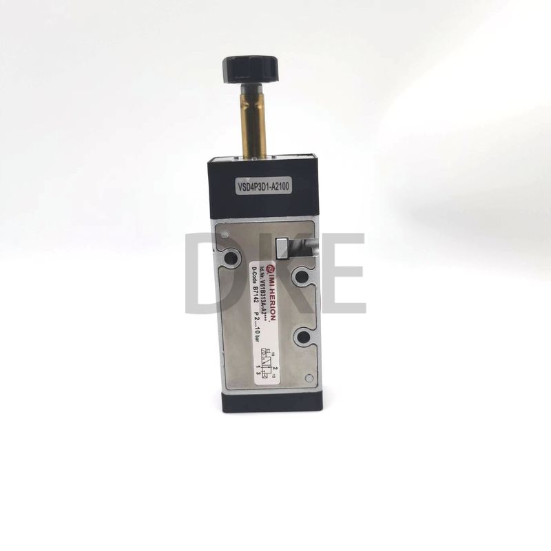 V61B313A-A212J সিরিজ Norgren Solenoid Valve V61-63 G1/4 NBR সিট সিল 500-4500 L/Min