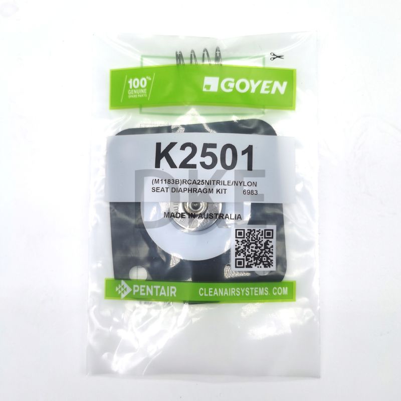 K2501 (M1183B) গোয়েন পলস ভ্যালভ ডায়াফ্রাগম CA25 RCA25 ভ্যালভ মডেল DD, FS, MM, T সিরিজ