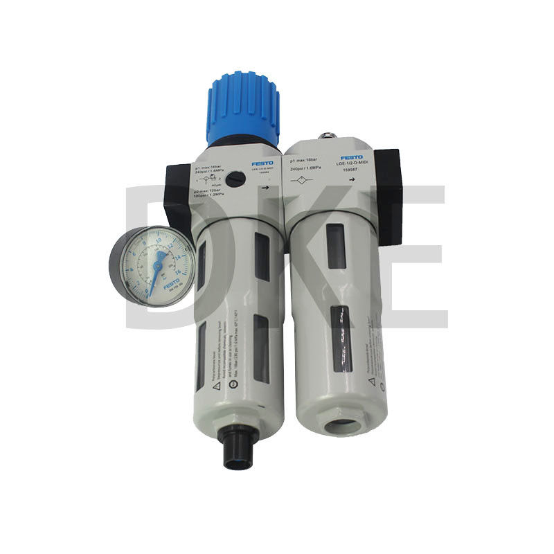 FRC-1-2-D-MIDI ফিল্টার নিয়ন্ত্রক লুব্রিকেটর তেল বায়ুসংক্রান্ত কম্প্রেসার