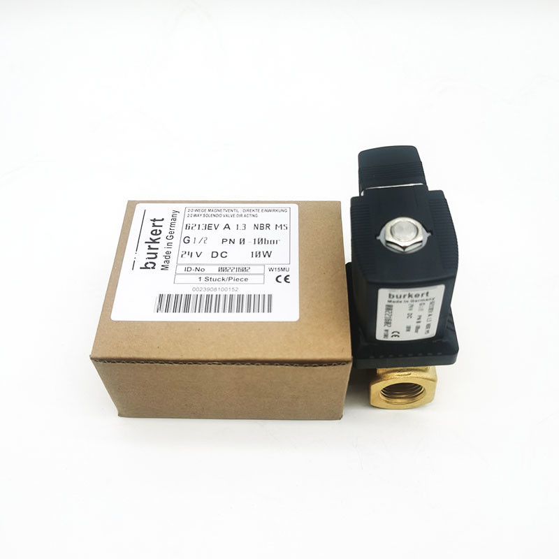 তাপমাত্রা প্রতিরোধী Burkert ভালভ 00221602 24V DC ভোল্টেজ