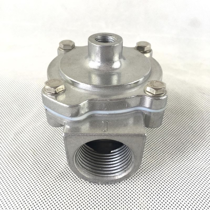 পালস ভালভ ASCO G353A042 একক পর্যায়ের রিমোট পাইলট গ্রিডড বডি পাইপ আকারG1 বডি অ্যালুমিনিয়াম