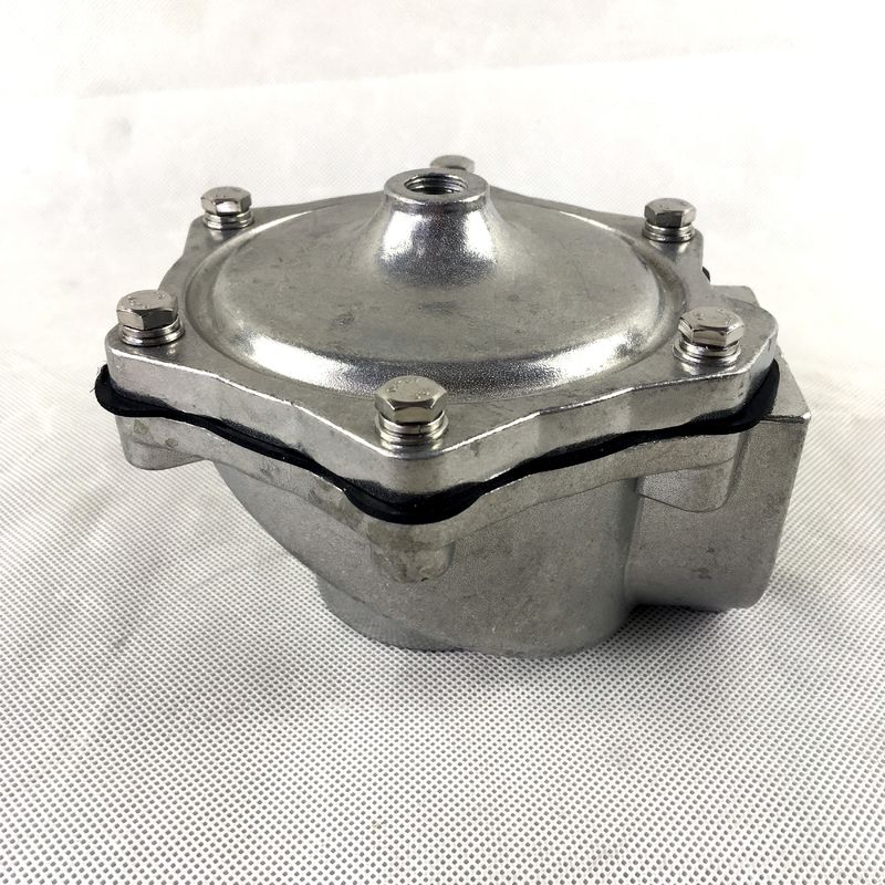 পাইপ আকার G1 1/2 G353A045 ASCO পালস জেট ভালভ 0-8 5 বার খোলার আকার 52 থ্রেডেড বডি টিপিই / সিআর ডায়াফ্রাম