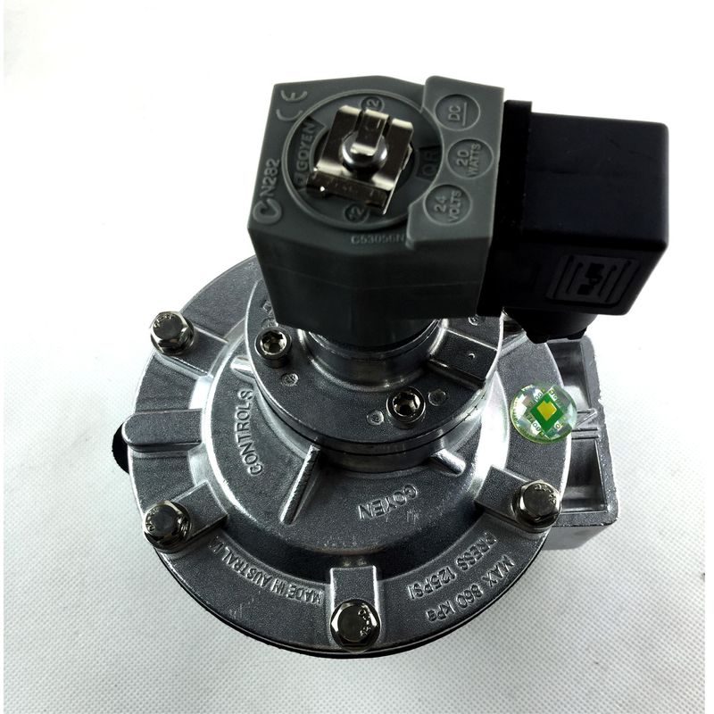 G1 1/2'' GOYEN পালস ভালভ CA45T উচ্চ কার্যকারিতা ডায়াফ্রাগাম ভালভ ডান কোণ
