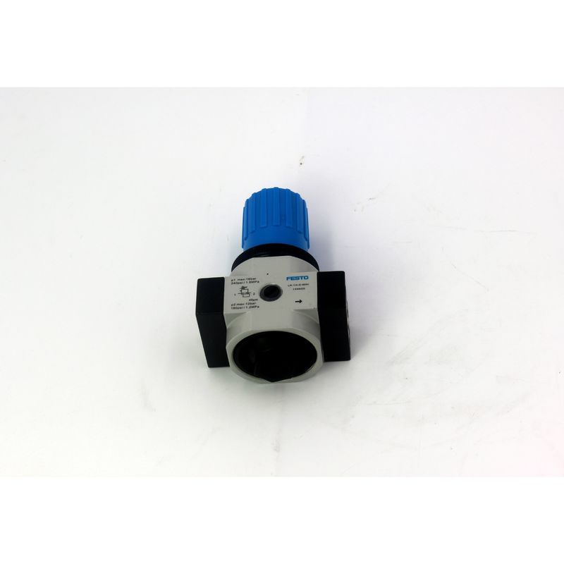 FESTO LR-1/8-D-7-MINI 162582 LR-1/8-D-7-MINI-MPA 8002288 জিংক অ্যালোয় চাপ নিয়ন্ত্রক ভালভ 0.5-7 বার চাপের সাথে