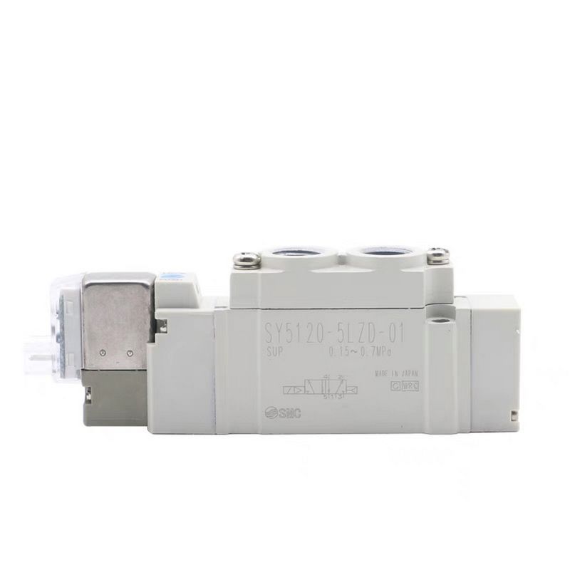 সোলিনয়েড ভালভ SY5120-5LZD-01 SMC2 অবস্থান একক DC24V পোর্ট আকার 1/8 থ্রেড পাইপিং