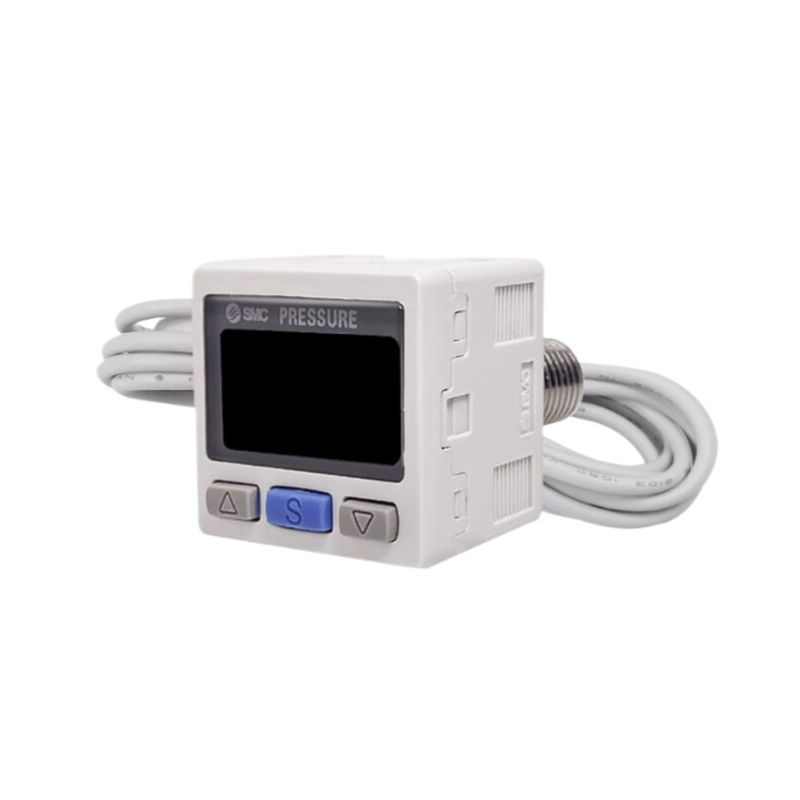 SMC ZSE30A-01-B ডিজিটাল চাপ সুইচ ভ্যাকুয়াম চাপ R1/8 2-রঙ প্রদর্শন PNP ওপেন সংগ্রাহক 2 আউটপুট