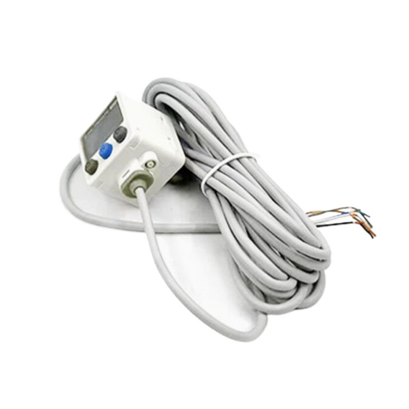 SMC ZSE30A-01-N ডিজিটাল চাপ সুইচ ভ্যাকুয়াম চাপ R1/8 2-রঙ প্রদর্শন NPN ওপেন সংগ্রাহক 1 আউটপুট